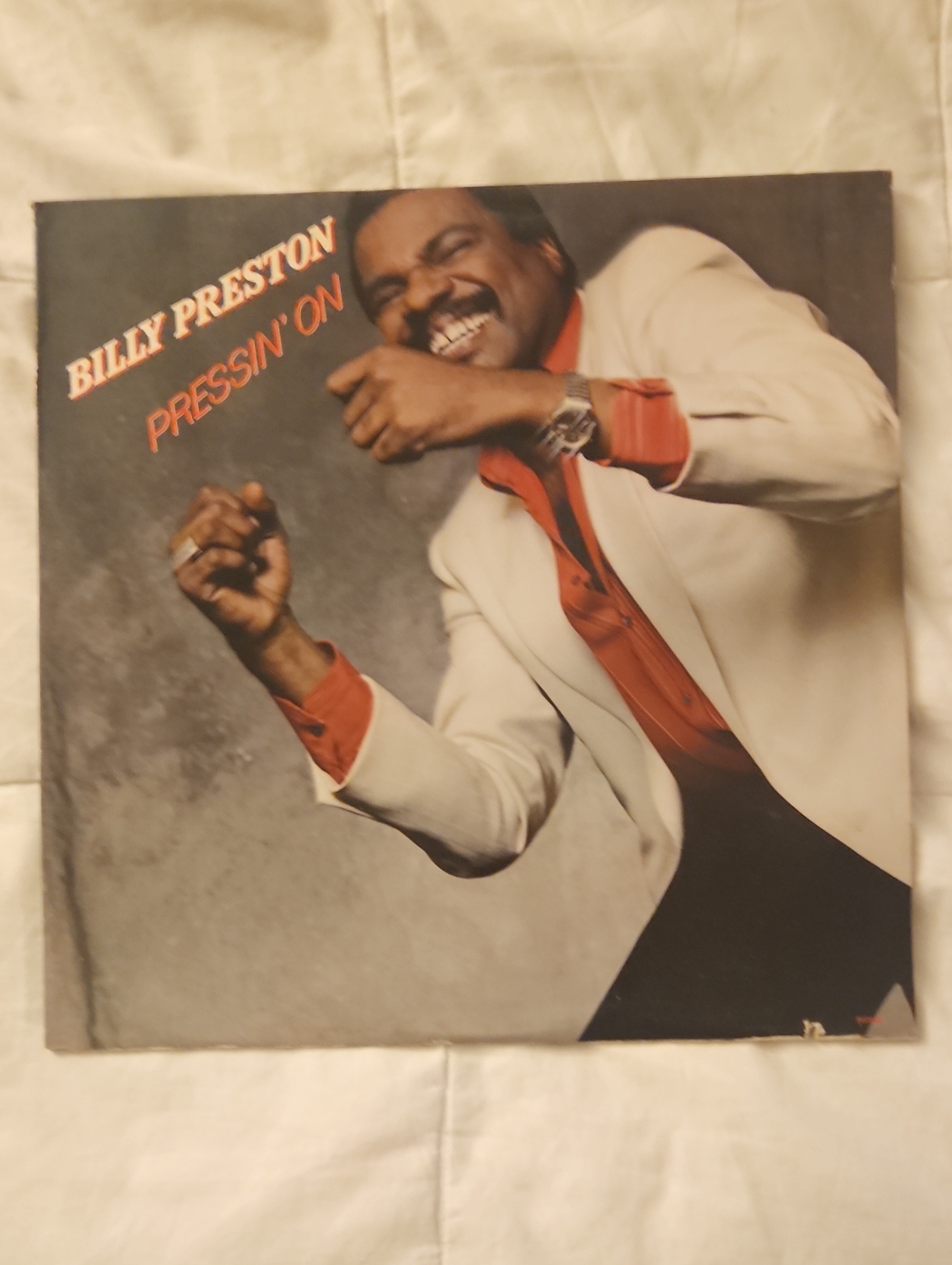 Billy Preston "Pressin' On" Album Vinyl-- NEVER PLAYED SECRET STASH